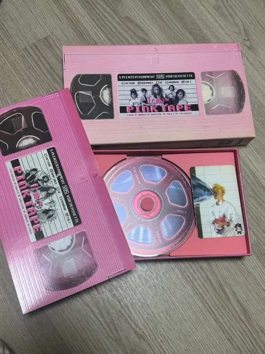 f(x) pink type クリスタル トレカ CD f(x) pink type クリスタル