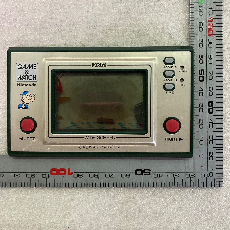 動作確認済み】Nintend ゲームウォッチ ポパイ PP-23 ワイドスクリーン
