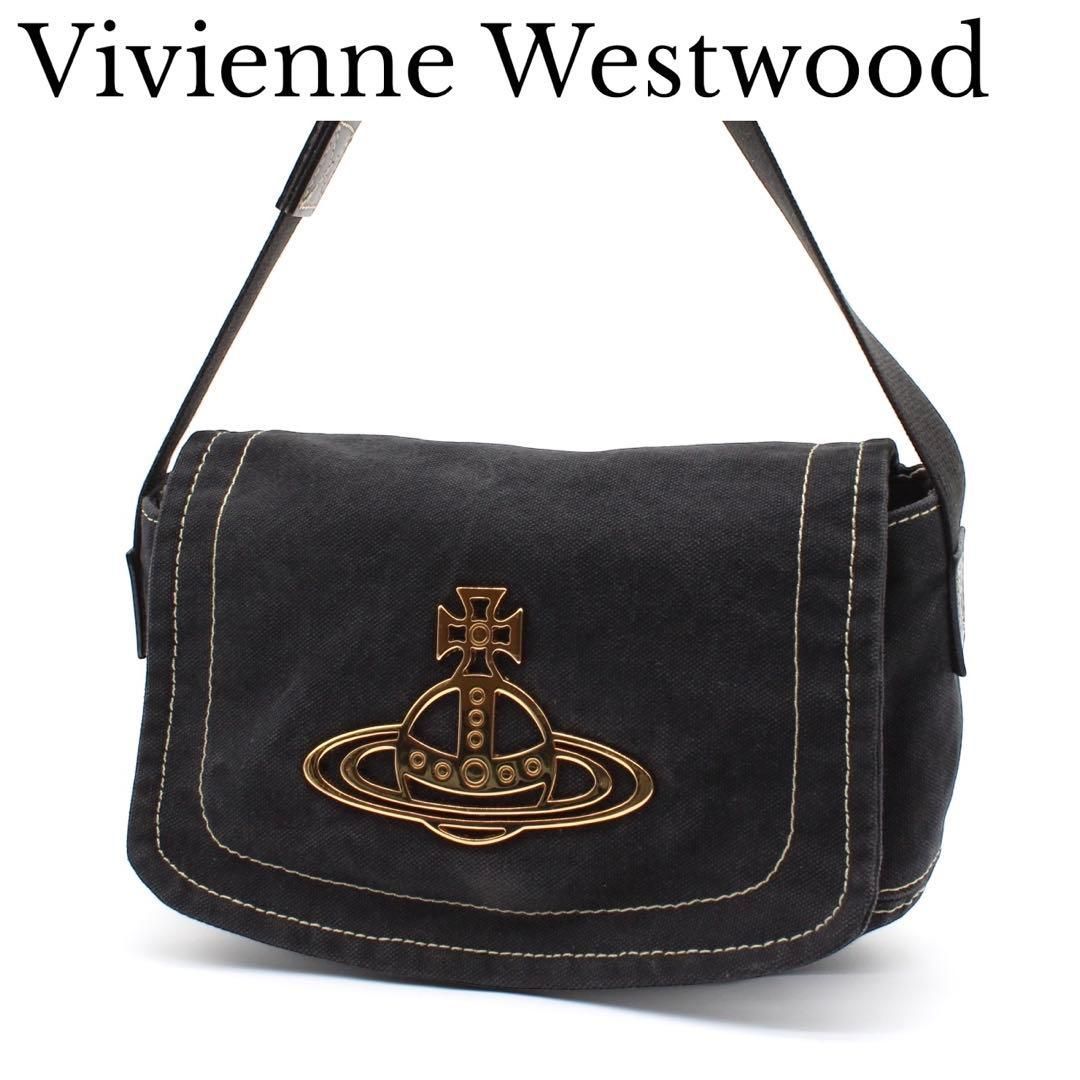 美品】Vivienne Westwood フラップ デニム ショルダーバッグ - メルカリ