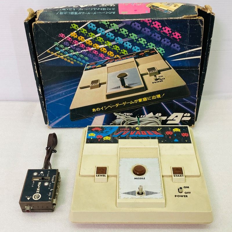 動作未確認】エポック 家庭用ゲーム機 テレビベーダー インベーダー