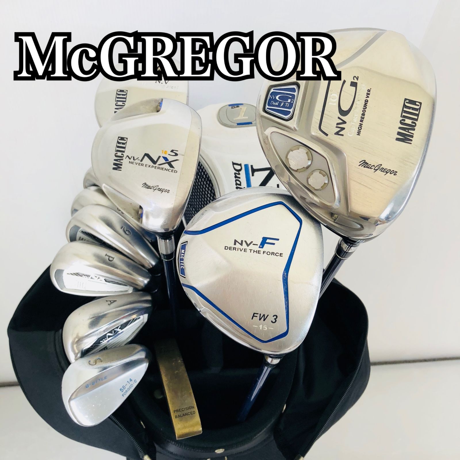 ゴルフクラブ セット 初心者 マグレガー マックテック NVG2 N1735