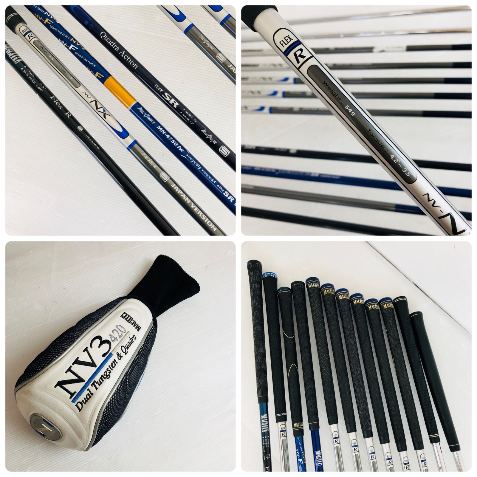 V690 マグレガー MACTEC メンズ ゴルフ クラブ フルセット 初心者 V690