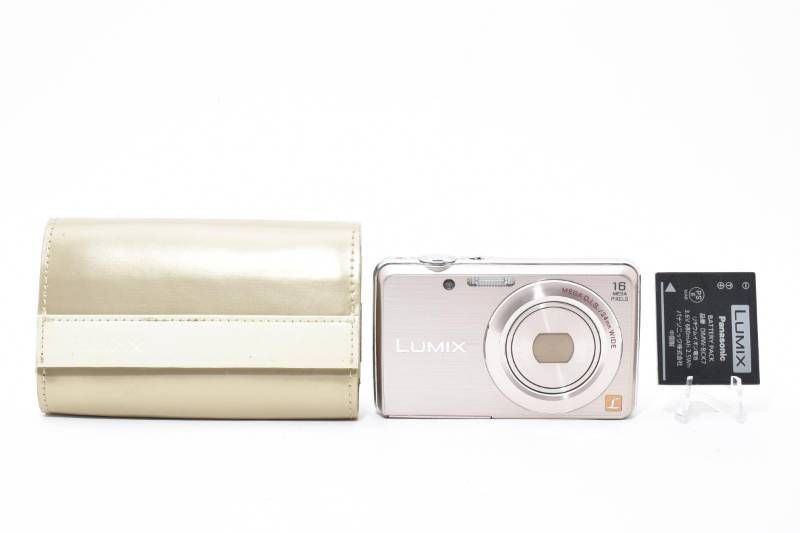 実用光学美品】Panasonic パナソニック LUMIX DMC-FH8 ピンクゴールド