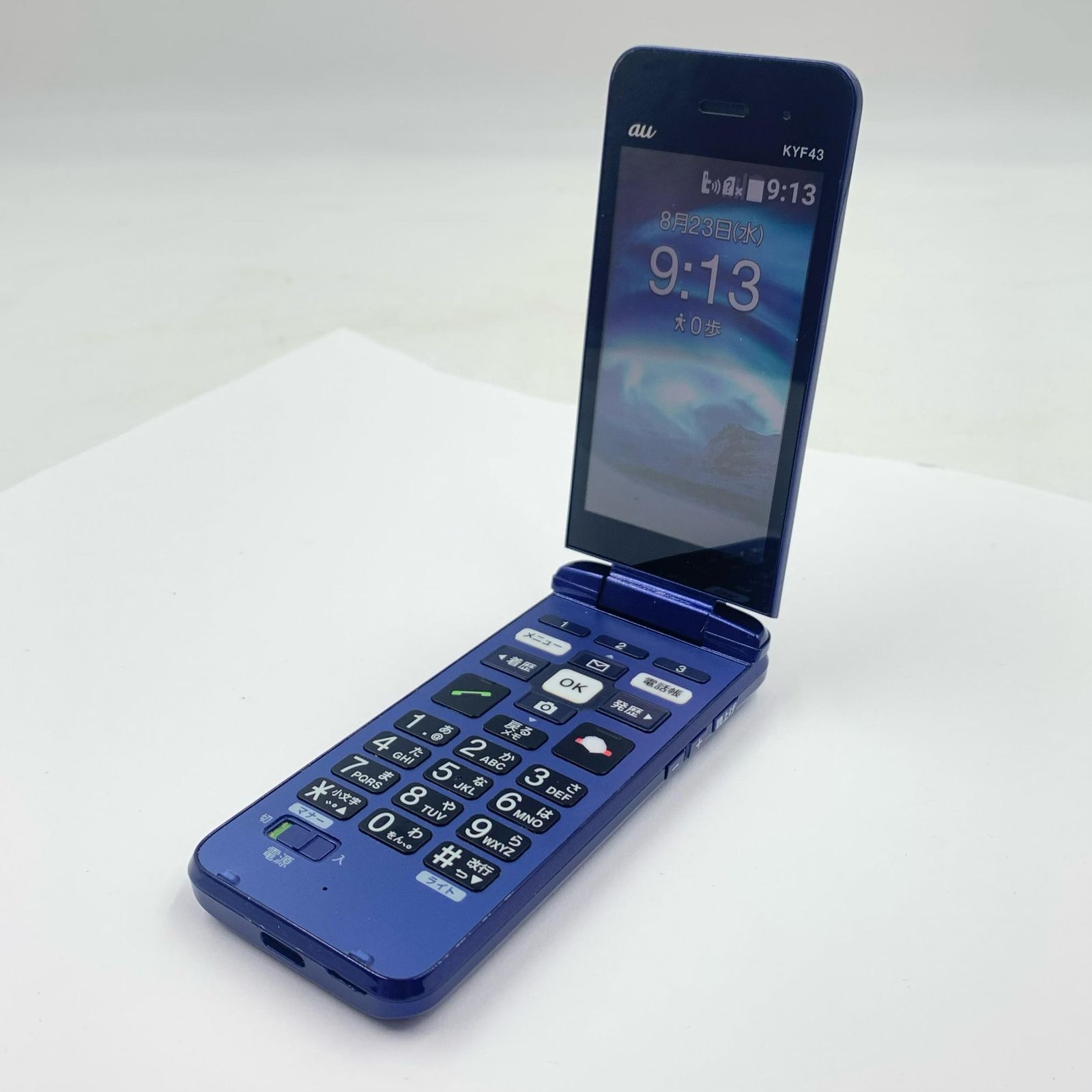 au ガラケー 携帯 かんたんケータイ 京セラ KYOCERA KYF43 携帯電話