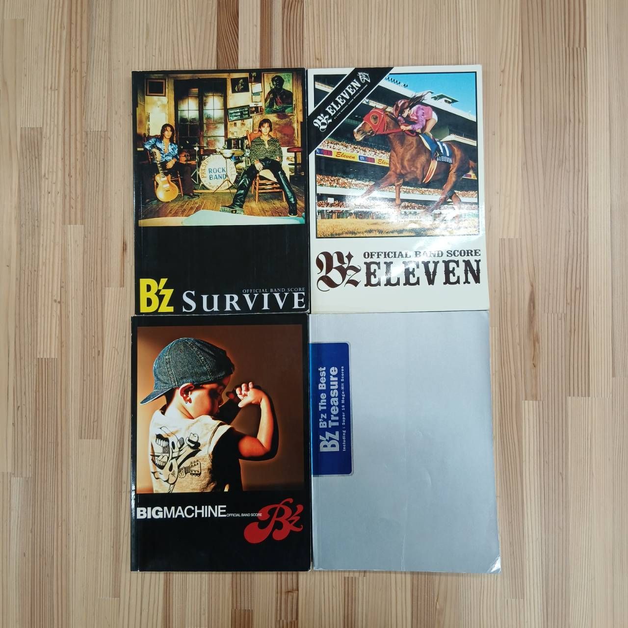 バンドスコア】B'zオフィシャルバンドスコア4冊セット - メルカリ