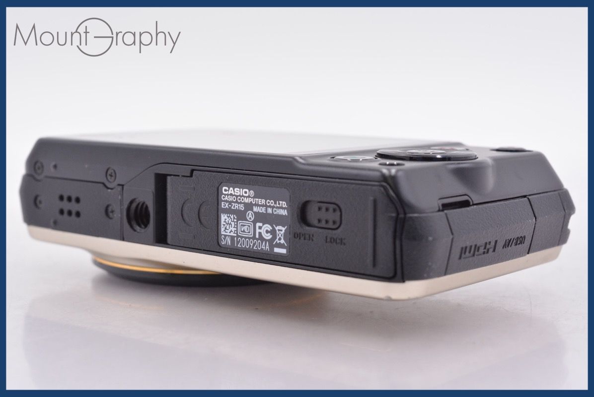 ☆ジャンク特価☆ カシオ CASIO EXILIM EX-ZR15 7x 同梱無料 #mj7318