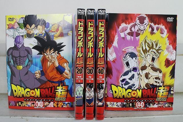 DVD ドラゴンボール超 スーパー 全44巻 ※ケース無し発送 レンタル落ち