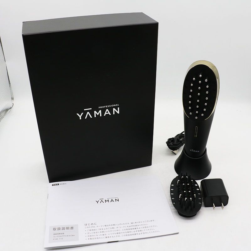 YAMAN 美顔器 PSM-110B3 充電器・ブラシヘッド付き YAMAN 美顔器 PSM