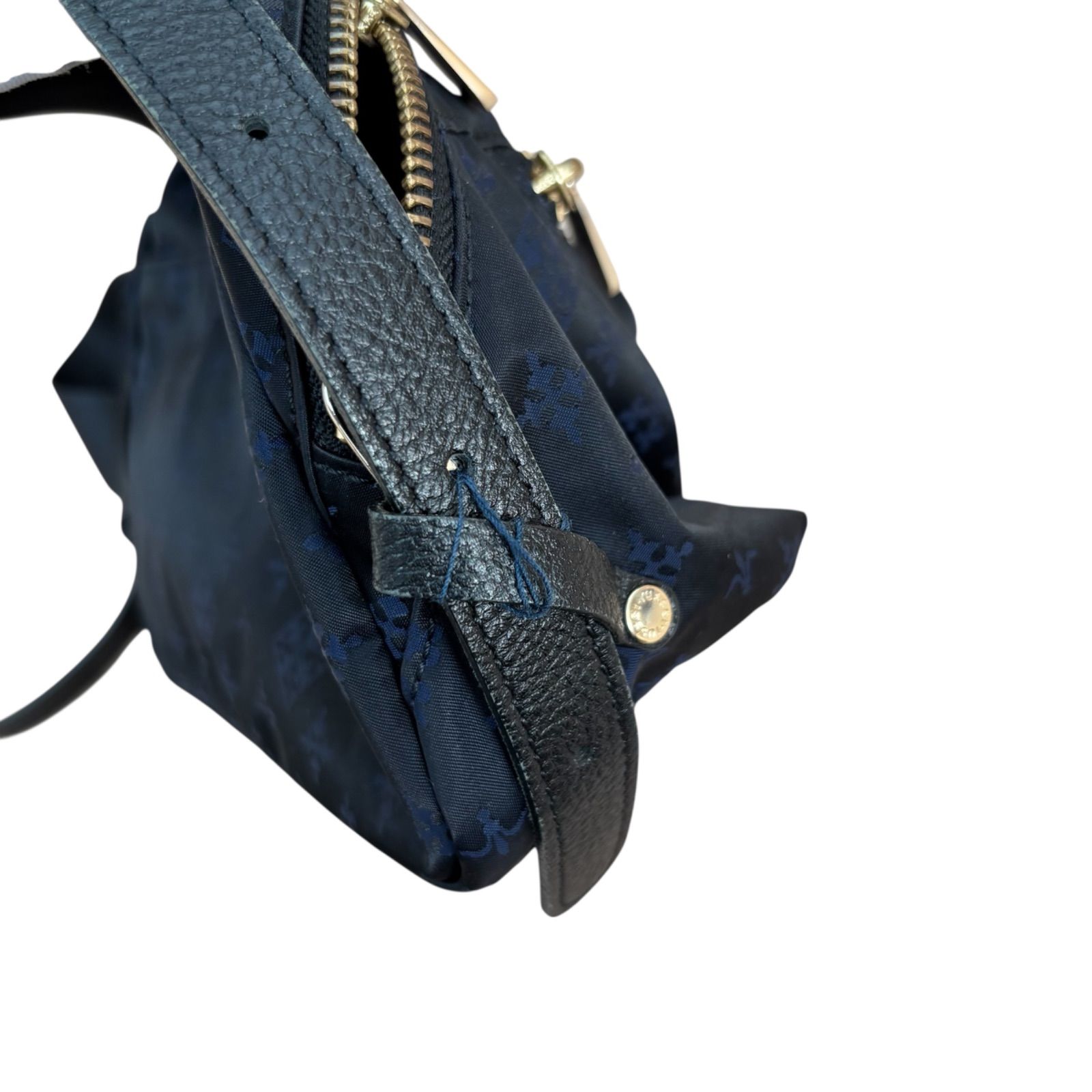 ZM1697 russet ラシット ショルダーバッグ ブラック×ネイビー 黒