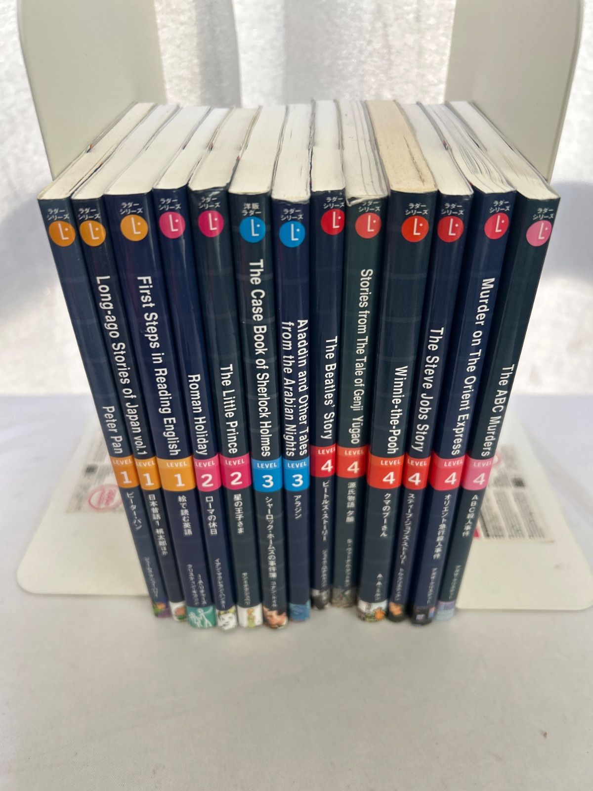 ラダーシリーズ レベル1～4 13冊 多読用 英語学習本 まとめ売り セット
