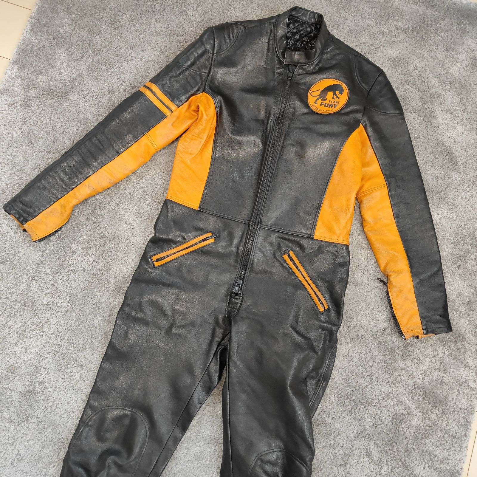 FURYGAN フュリガン レーシングスーツ 革 ツナギ バイク バイカー