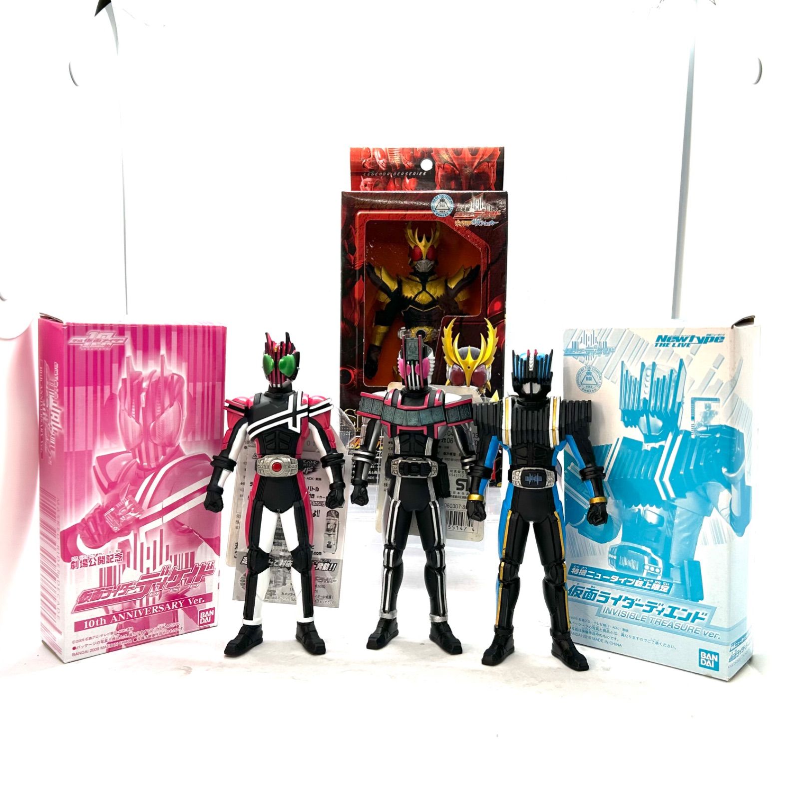 レジェンドライダーシリーズ『仮面ライダーディケイド』より限定含む全