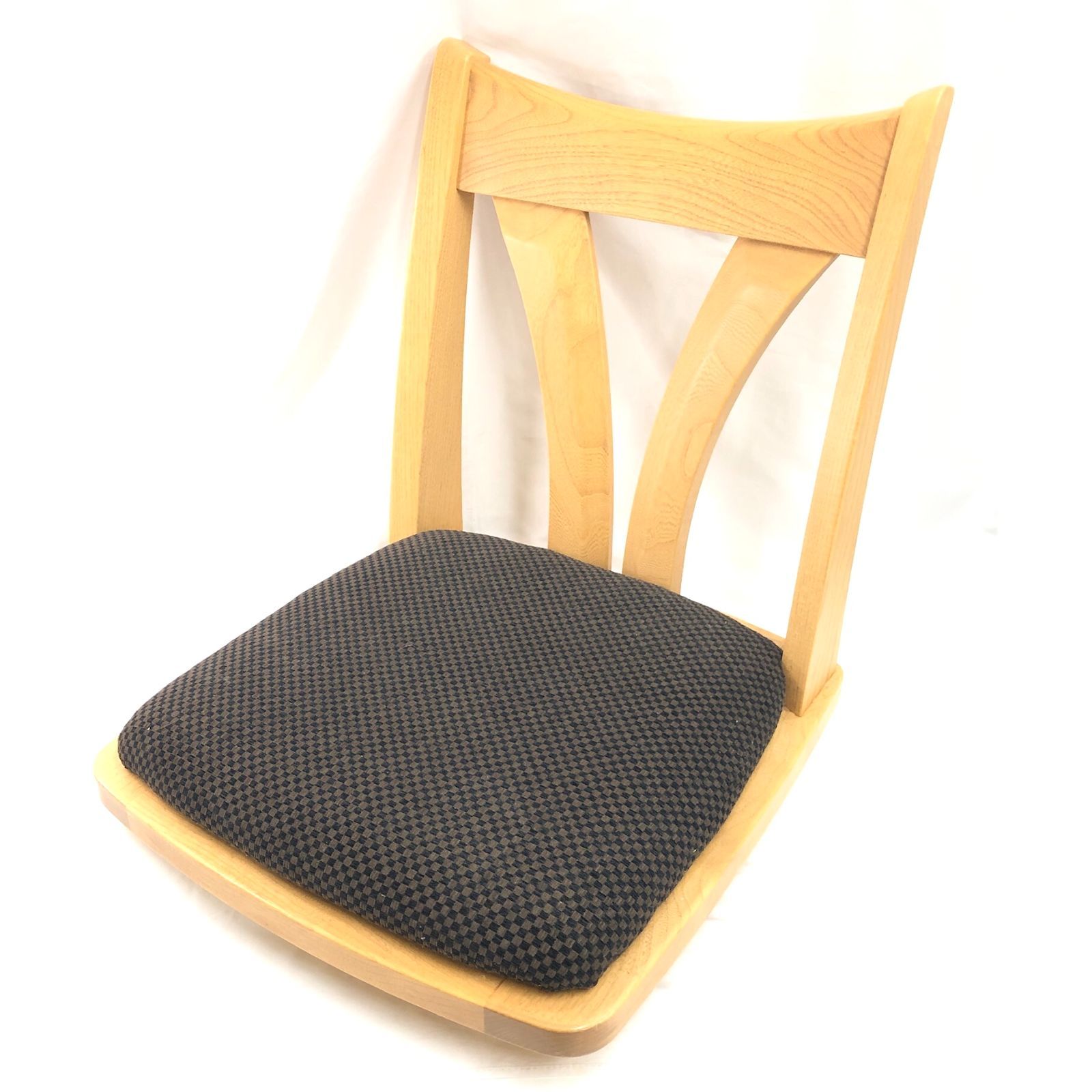 株式会社アサヒ 回転 座椅子 重厚 和室 天然木 アンティーク - メルカリ