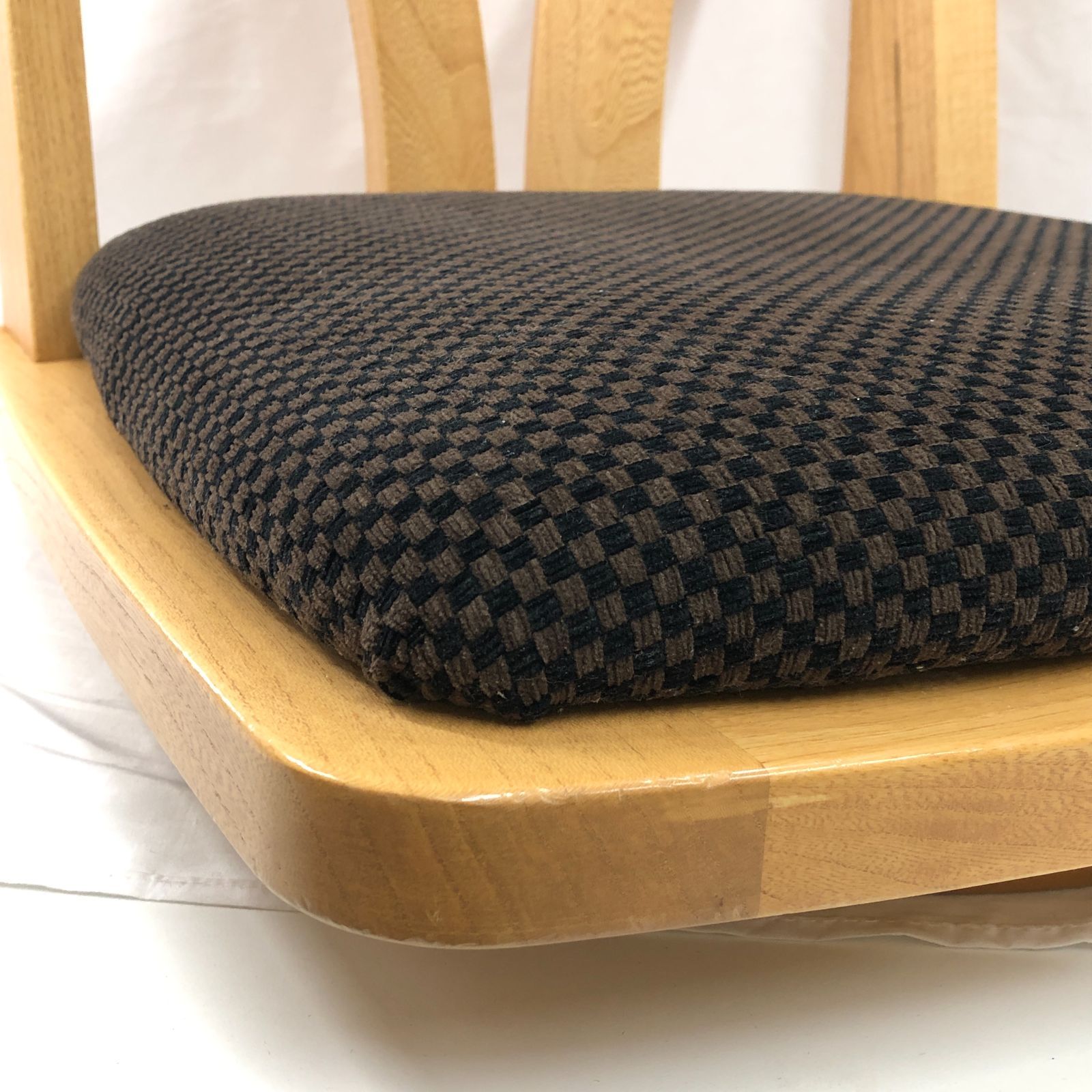 株式会社アサヒ 回転 座椅子 重厚 和室 天然木 アンティーク - メルカリ