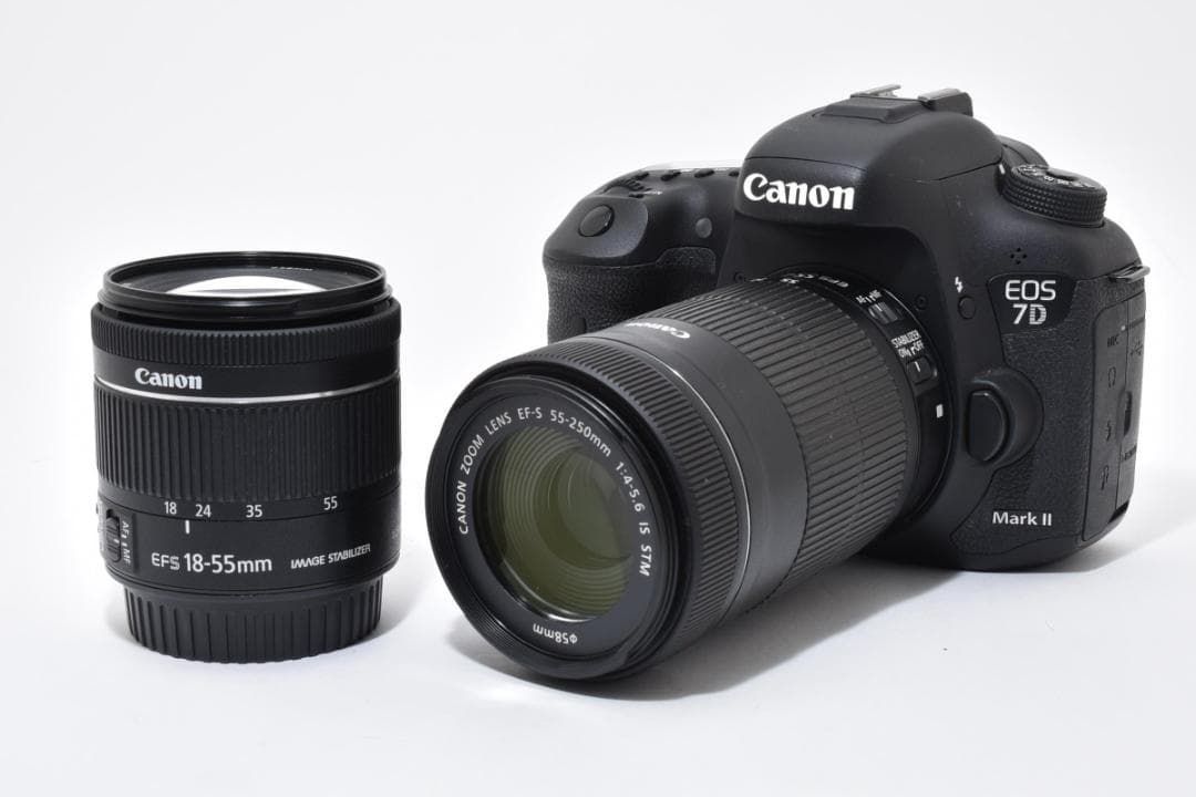 Canon EOS 7D Mark II 標準&望遠 ダブルズームキット - メルカリ