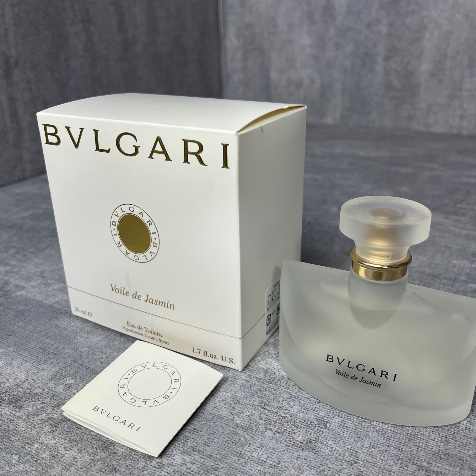 開封品 未使用 BVLGARI Voile de Jasmine 50ml ブルガリ ジャスミン