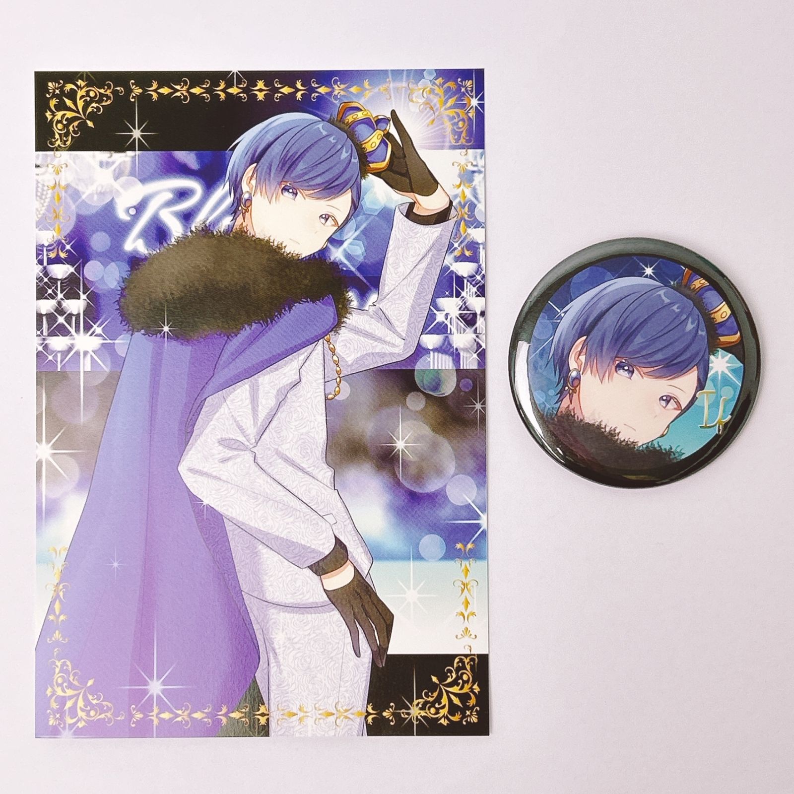 いれいす いふくん ポストカード&缶バッジ ブルームーン - メルカリ