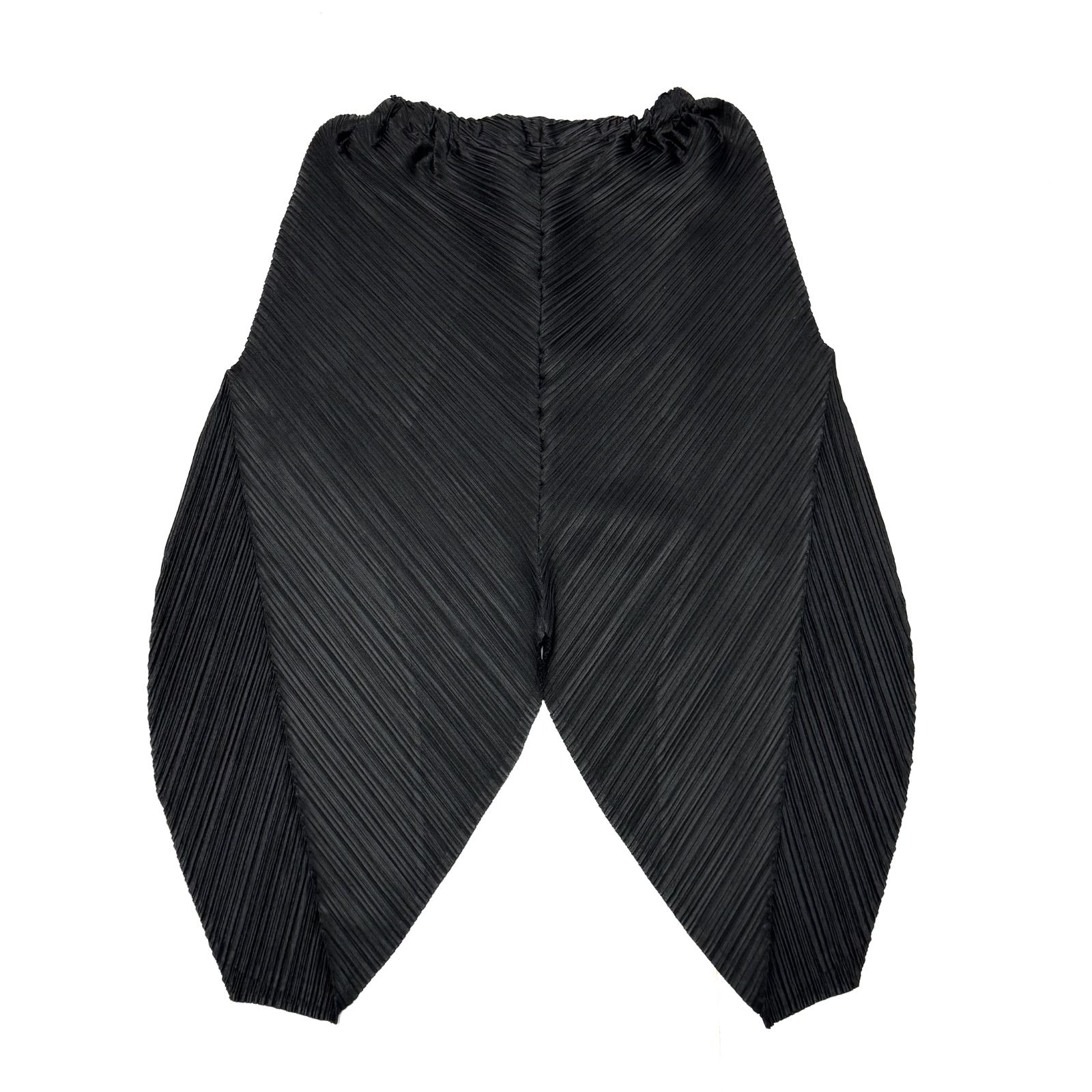 ISSEY MIYAKEプリーツブリーズ 変形パンツ斜めプリーツ ISSEY MIYAKE