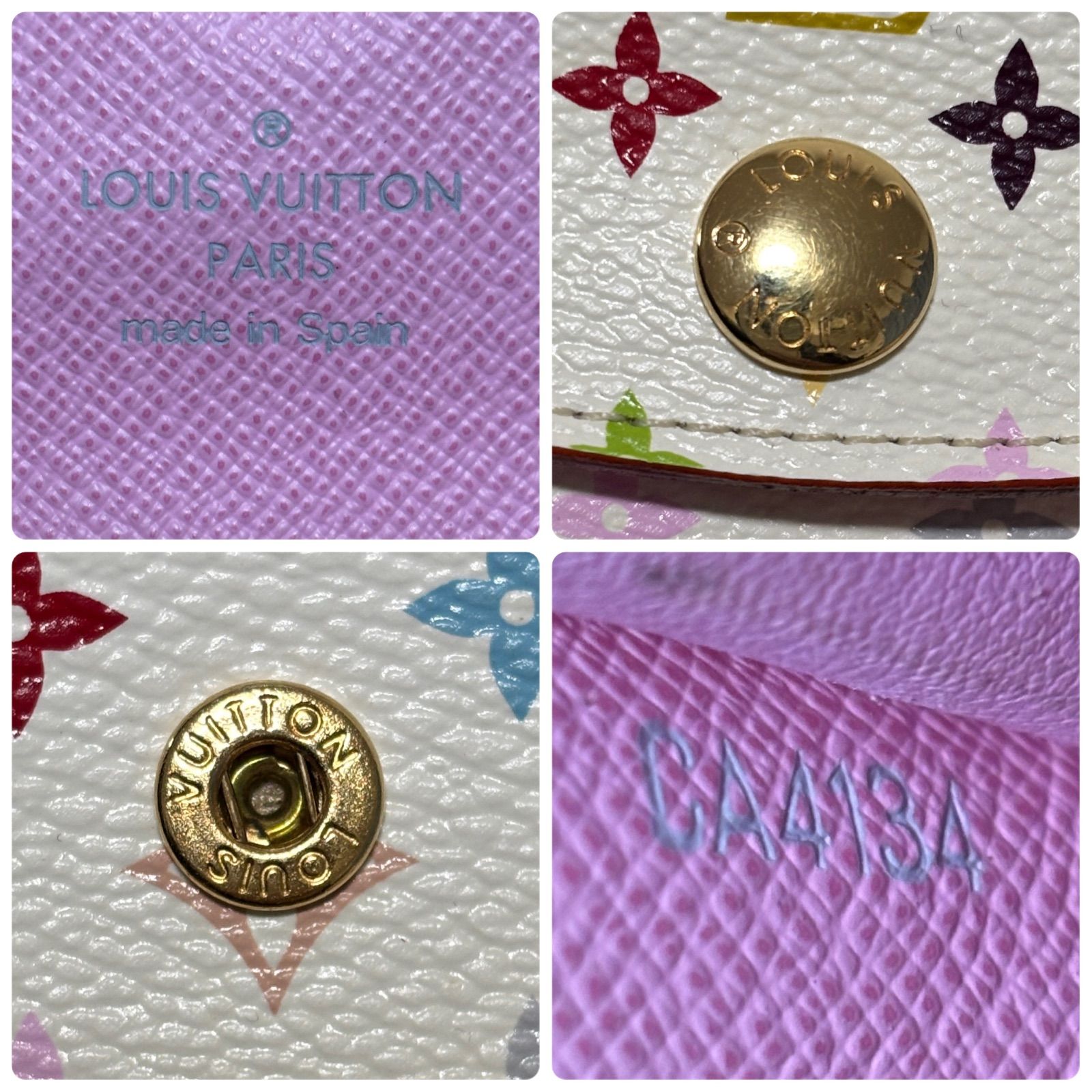 まりん ルイヴィトン モノグラム マルチカラー 名刺入れ カードケース