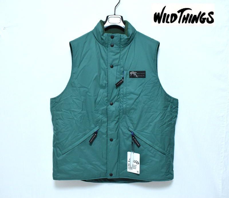定価4万2900円】新品 WILDTHINGS MAKALU VEST L グリーン ワイルド