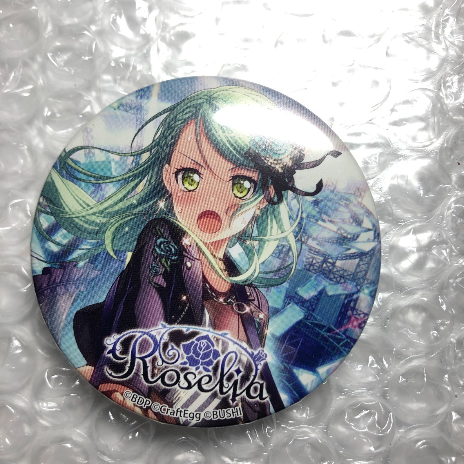 バンドリ ガルパ 氷川紗夜 4.5 缶バッジ ×38 バンドリ ガルパ 氷川紗夜 4.5