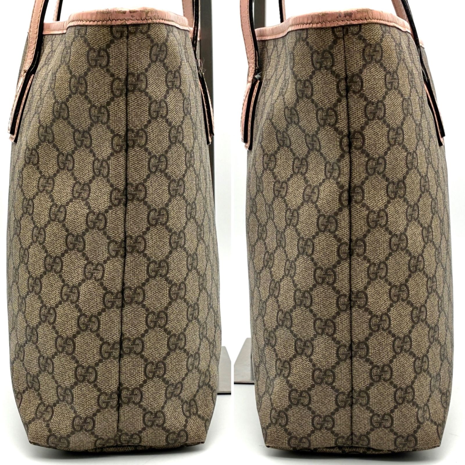 正規品・廃盤 GUCCI グッチ トートバッグ GGスプリーム 大容量 多収納