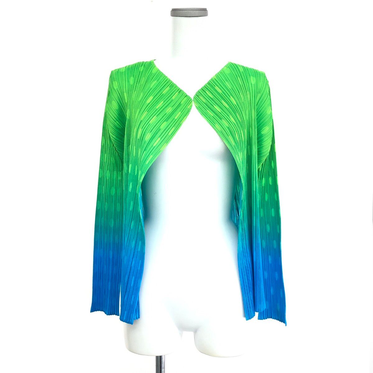 PLEATS PLEASE プリーツプリーズ グラデーションカーディガン サイズ:4