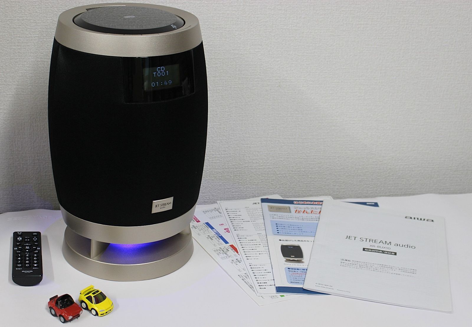 AIWA CD/ラジオ/USB/Bluetooth 名曲100曲内蔵ジェットストリーム