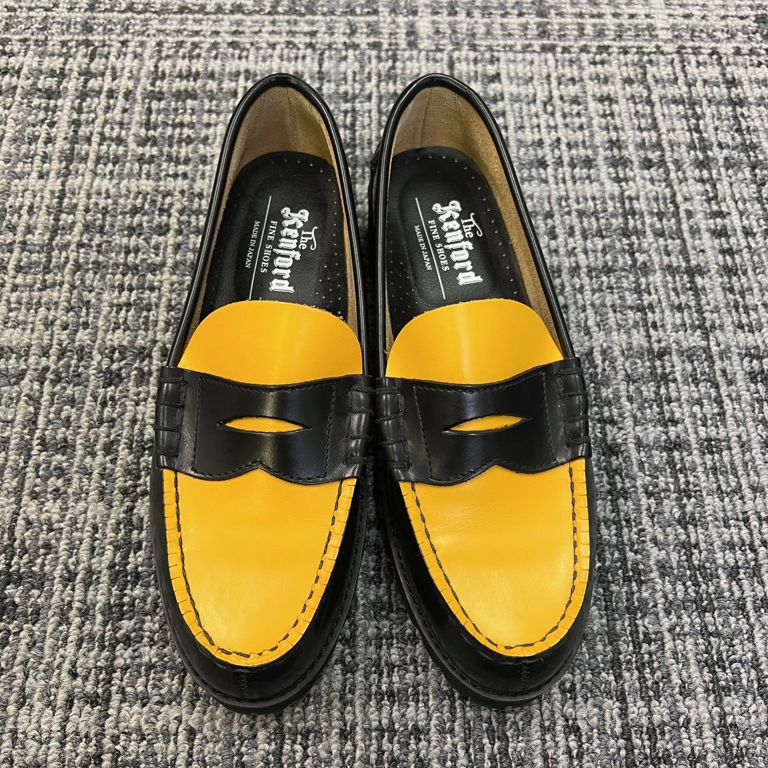 参考上代22000円 THE KENFORD FINESHOES Bicolor Loafers バイカラー
