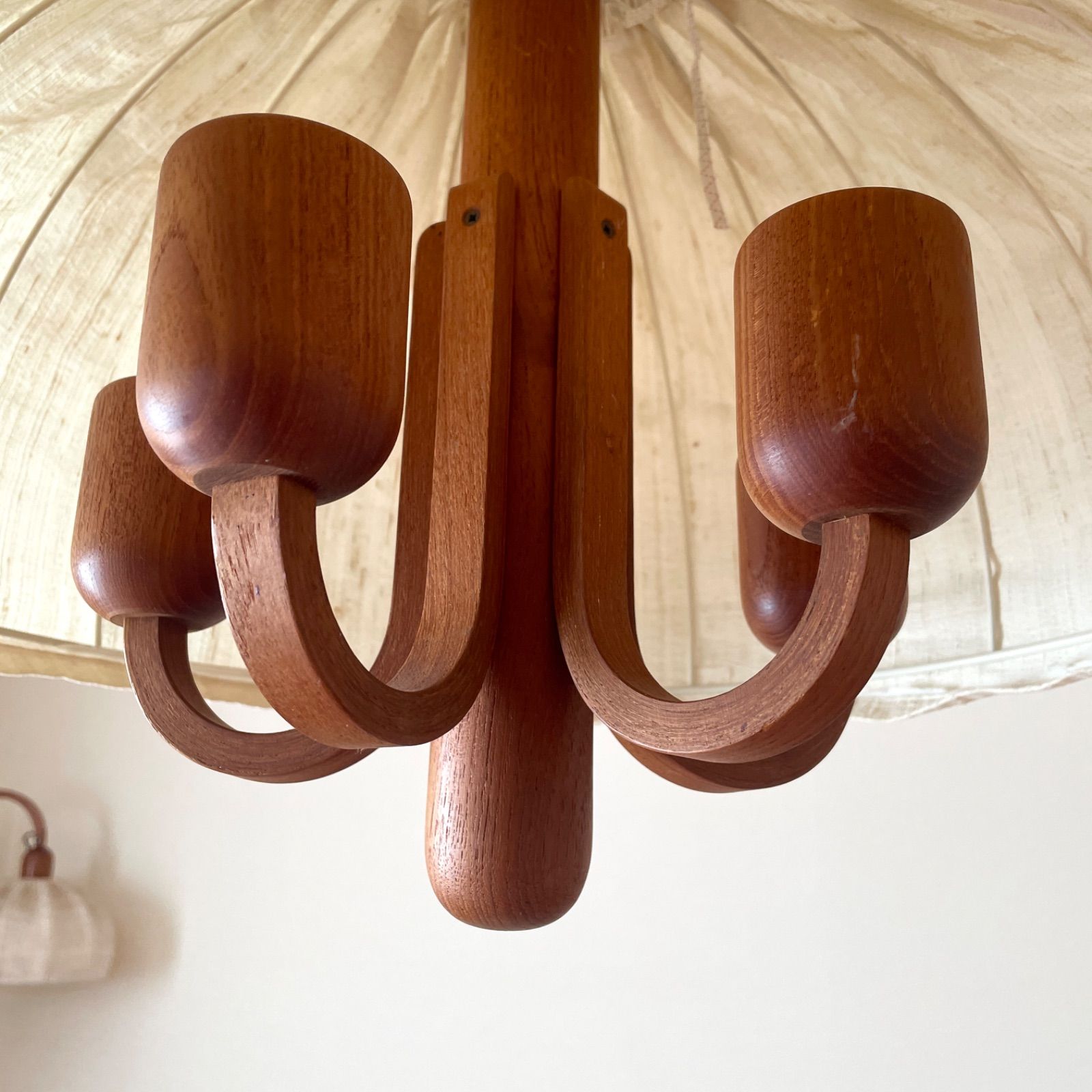 貴重な5灯！】Domus Candela 70年代 ドムス シャンデリア ペンダント