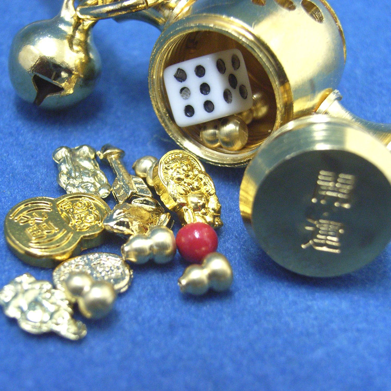 新品正規品/3個セット】開運の小槌 開運ストラップ 十福招金小槌