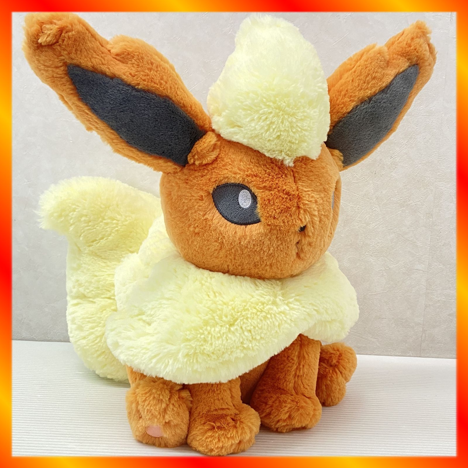 △100 ポケモンセンターオリジナル ふわふわ抱きぬいぐるみ ブースター