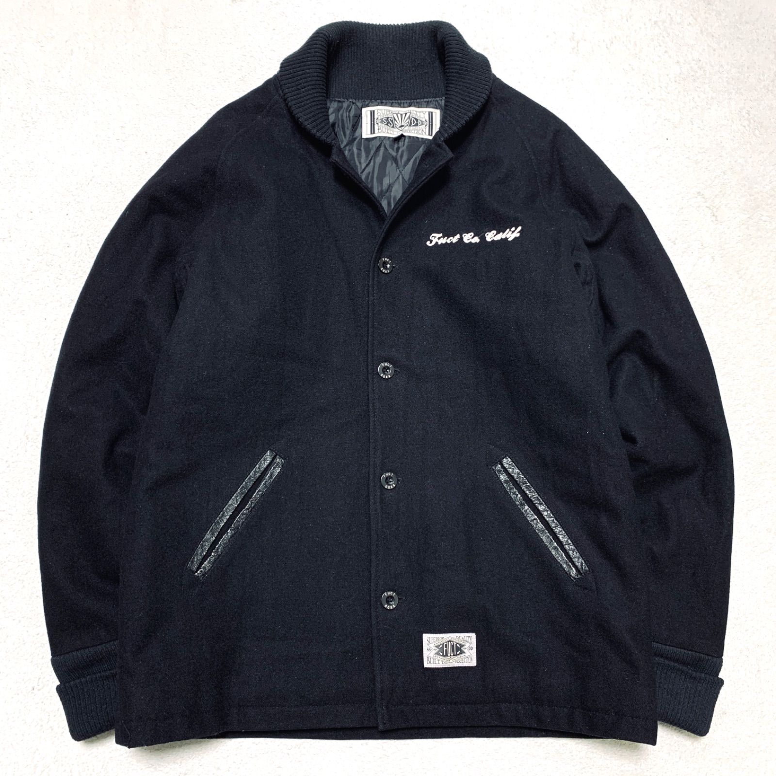 FUCT SSDD Pharaoh Jacket スタジャン バーシティジャケット ファラオ