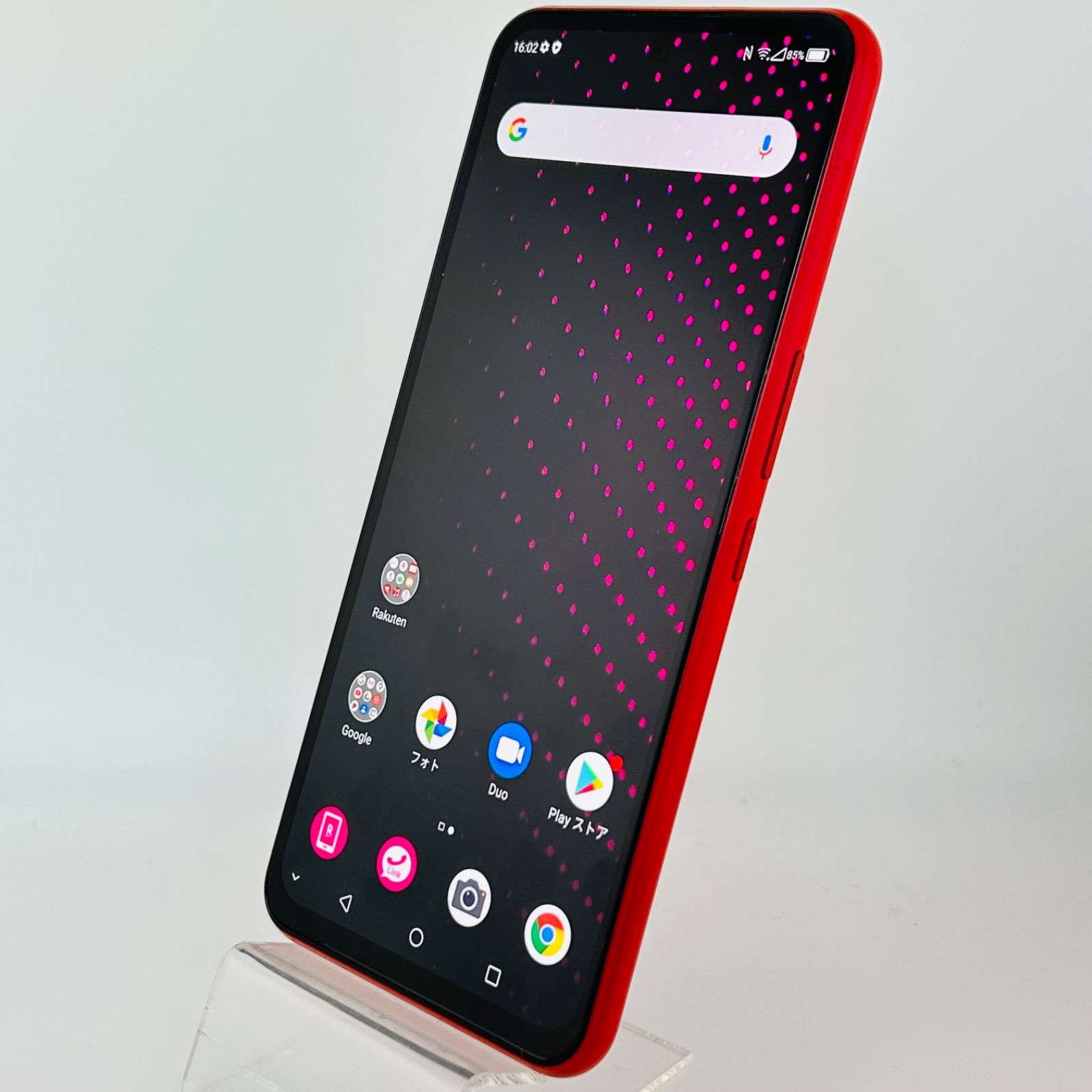 Rakuten BIG 128GB クリムゾンレッドSIMフリー動作確認初期化済