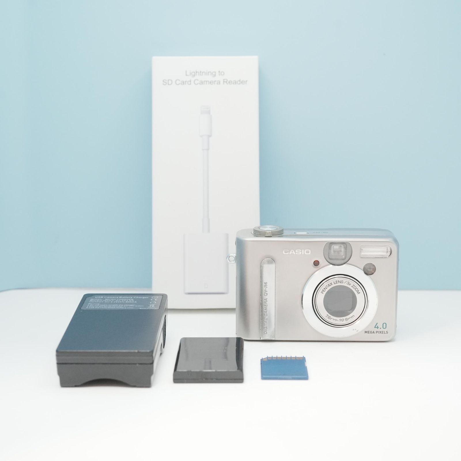 CASIO QV-R4 デジカメ スマホ転送OK フルセット 美品 a5683 - メルカリ