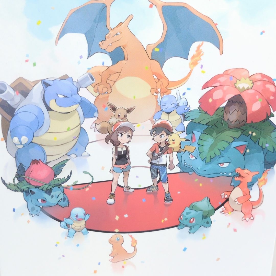 ポケモン レッツゴーピカチュウ イーブイ ポケセン特典 アートブック