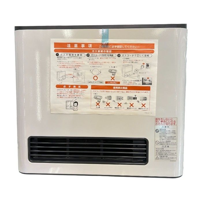 未使用品 ノーリツ 大阪ガス ガスファンヒーター 都市ガス 13A GFH