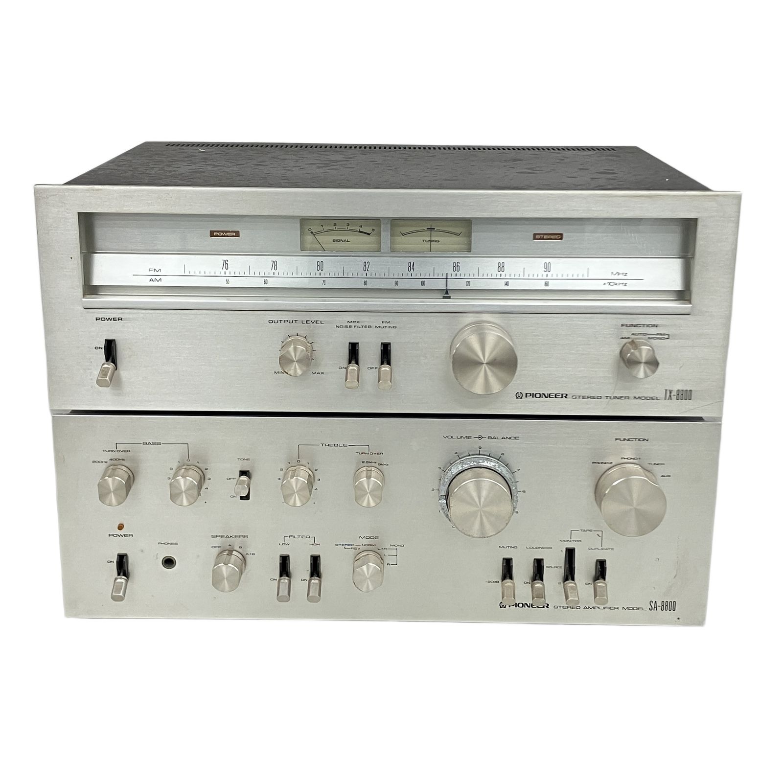 PIONEER TX-8800 SA-8800 ステレオチューナー ステレオアンプセット