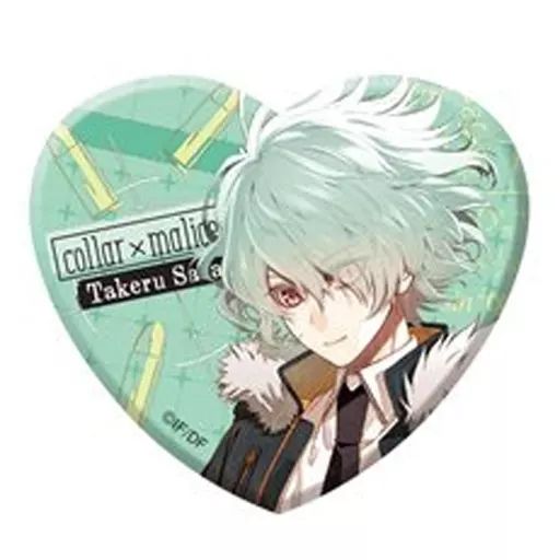 カラマリ 笹塚尊 ハートバッジ 2個 カラマリ 笹塚尊 ハートバッジ 2個