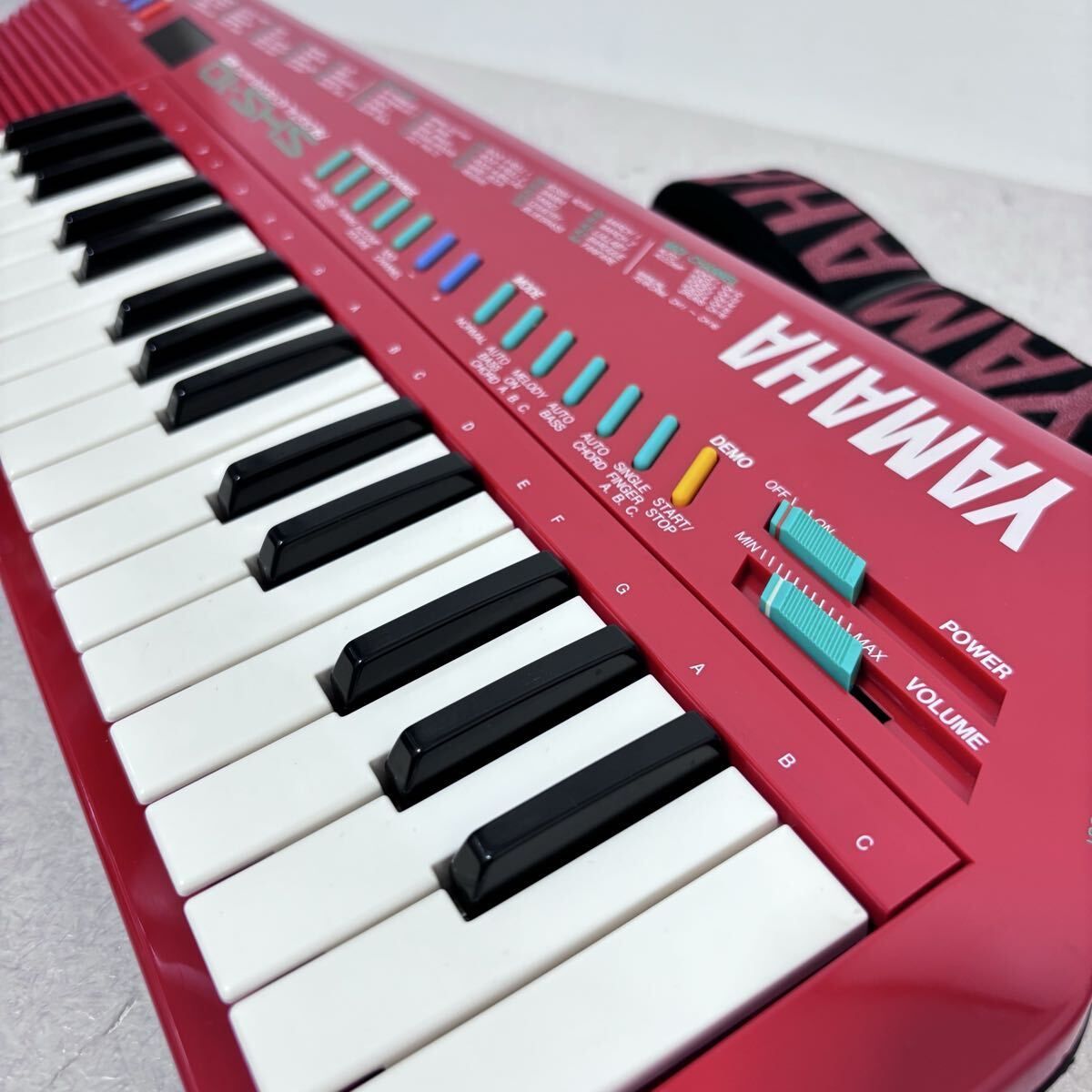 □ 【綺麗】YAMAHA SHS-10R ショルキー レッド ショルダーキーボード