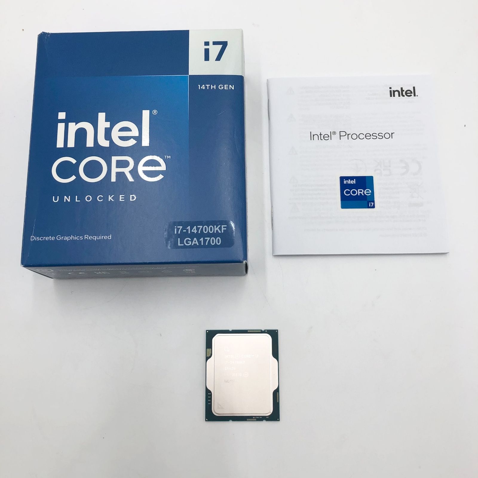 Intel Core i7-14700KF CPU 開封のみ Intel Core i7-14700KF CPU 開封のみ