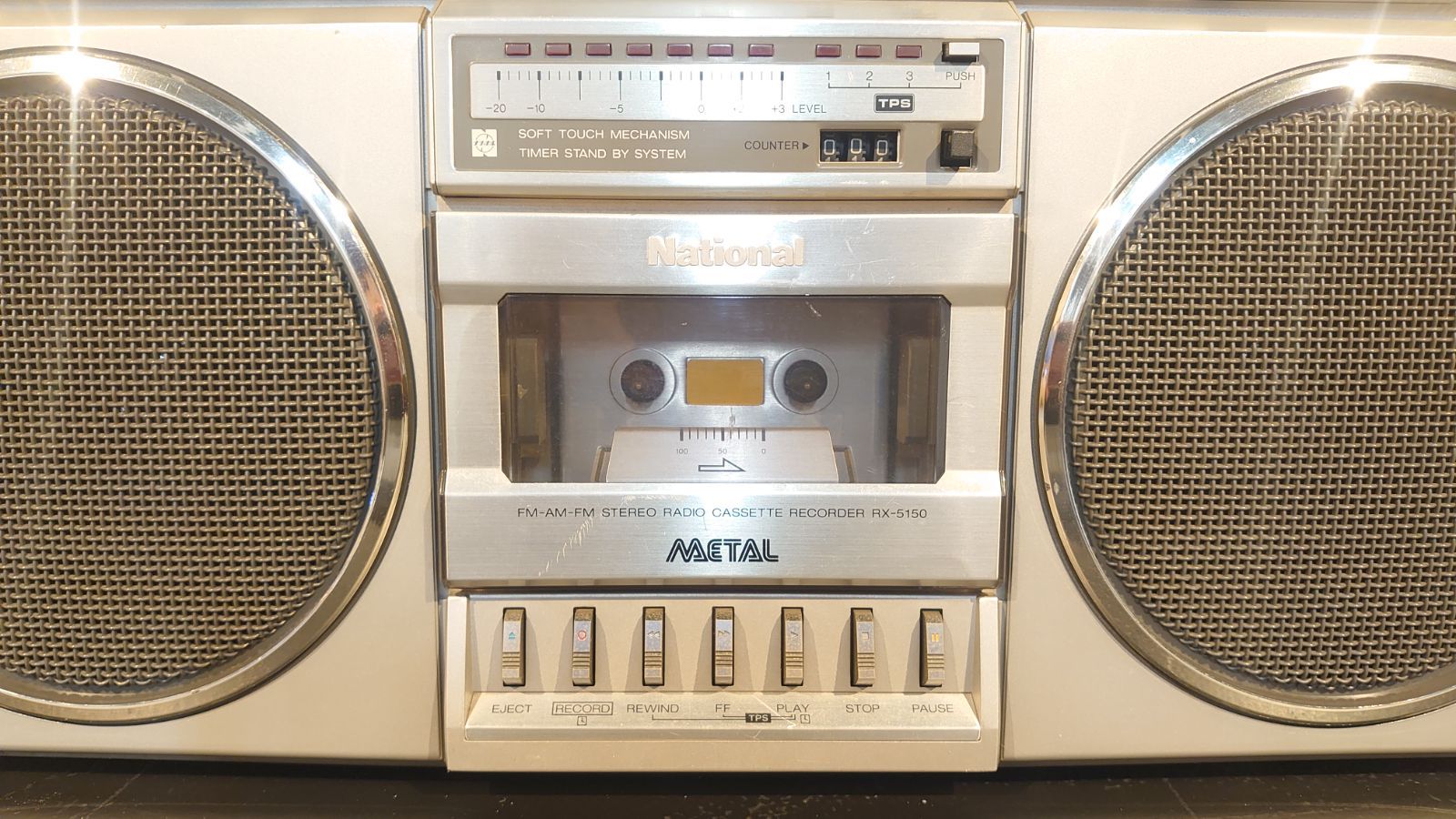 動作品｜Nationalナショナル ラジカセ RX-5150 昭和レトロラジオ 動作