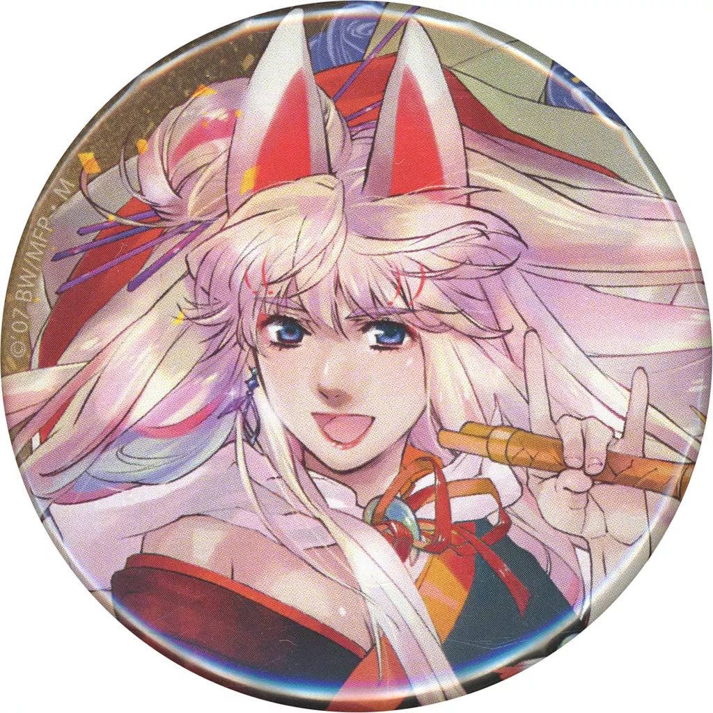 おしゃれまくろす 有終飛翼 シェリル・ノーム 缶バッジ ① 希少品