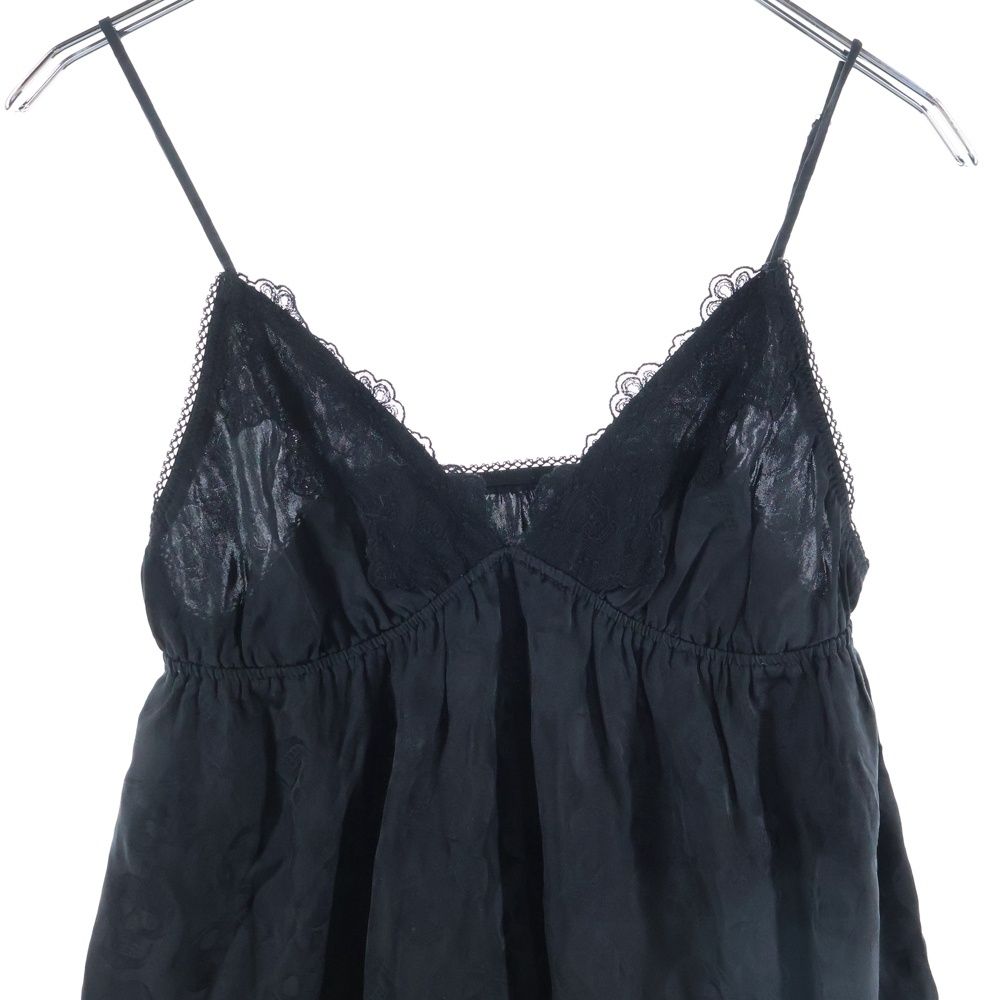 HYSTERIC GLAMOUR (ヒステリックグラマー) スカル総柄キャミソール