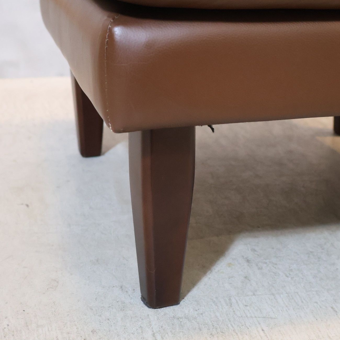 KEYUCA ケユカ 本革 オットマン レザー スツール 北欧スタイル