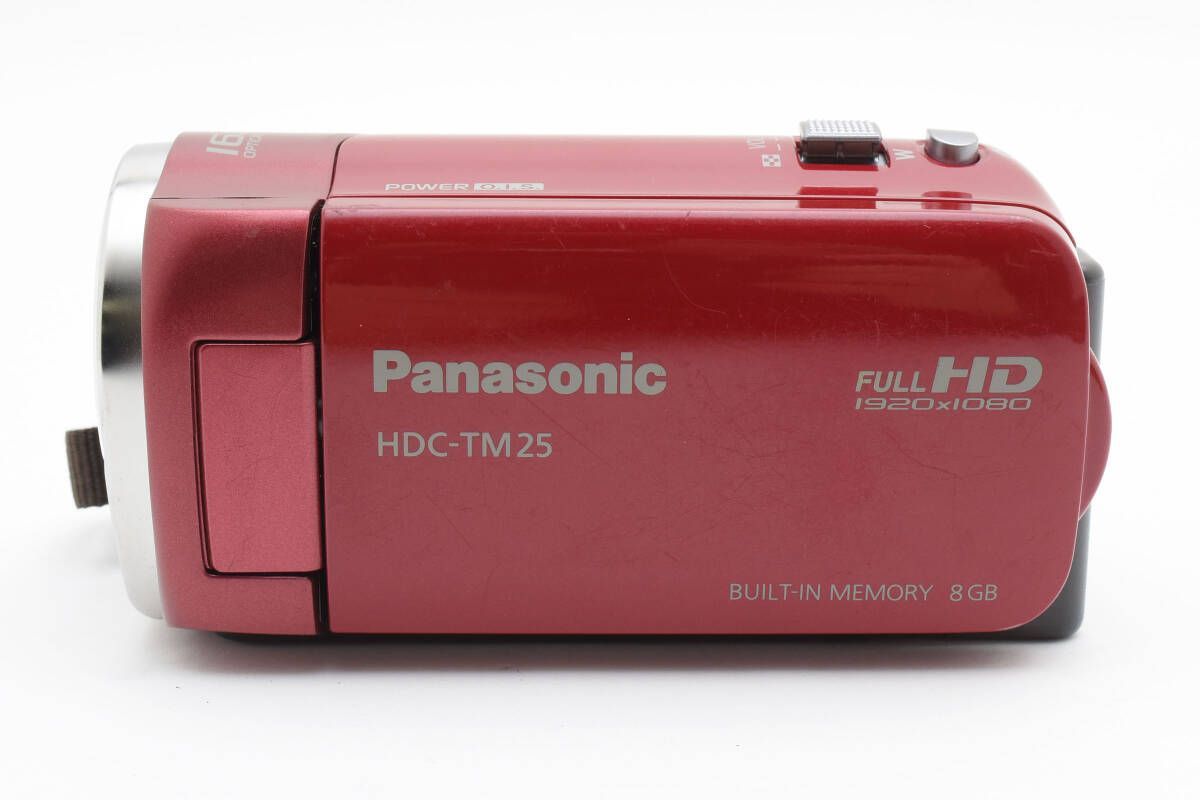 動作確認済】 Panasonic HDC-TM25 ハンディカム 8GB 動作確認済