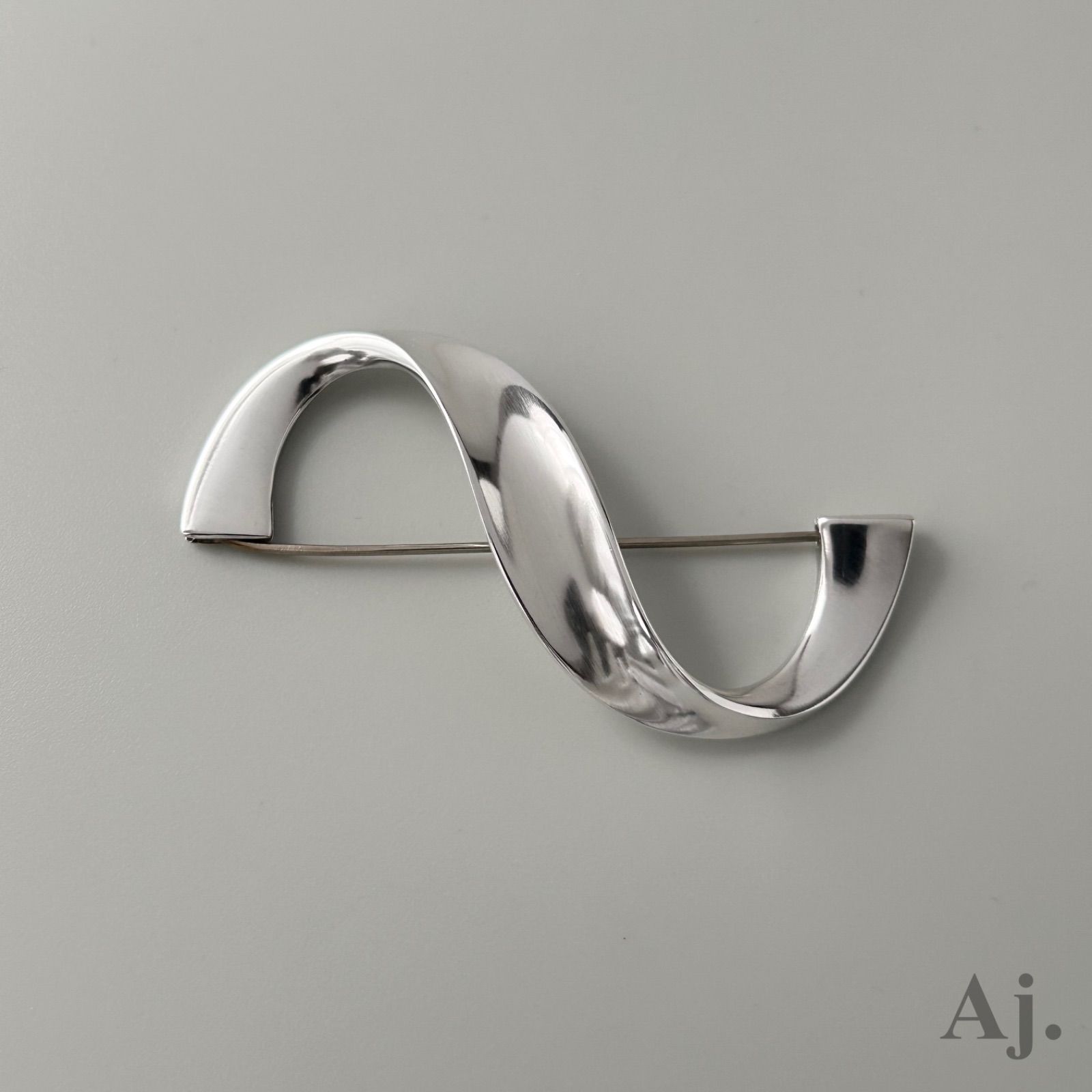 ジョージジェンセン ブローチ Silver 925 HaH ハンスハンセン Georg