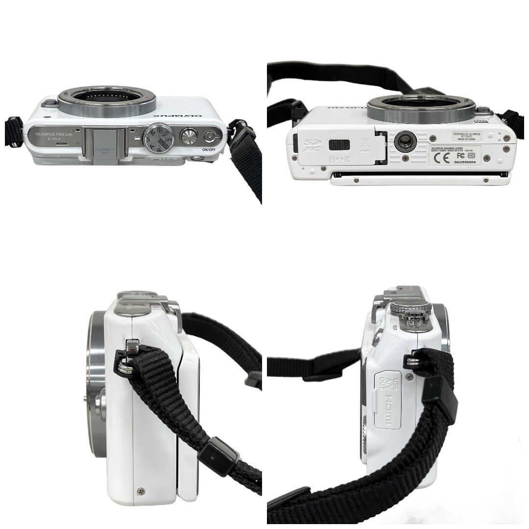 OLYMPUS E-PL3 ミラーレスカメラ 14-42mm ジャンク品 OLYMPUS PEN Lite