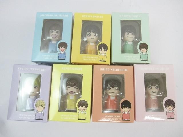 なにわ男子 指人形 6個セット ライブ 2024 +Alpha 中古 なにわ男子 指