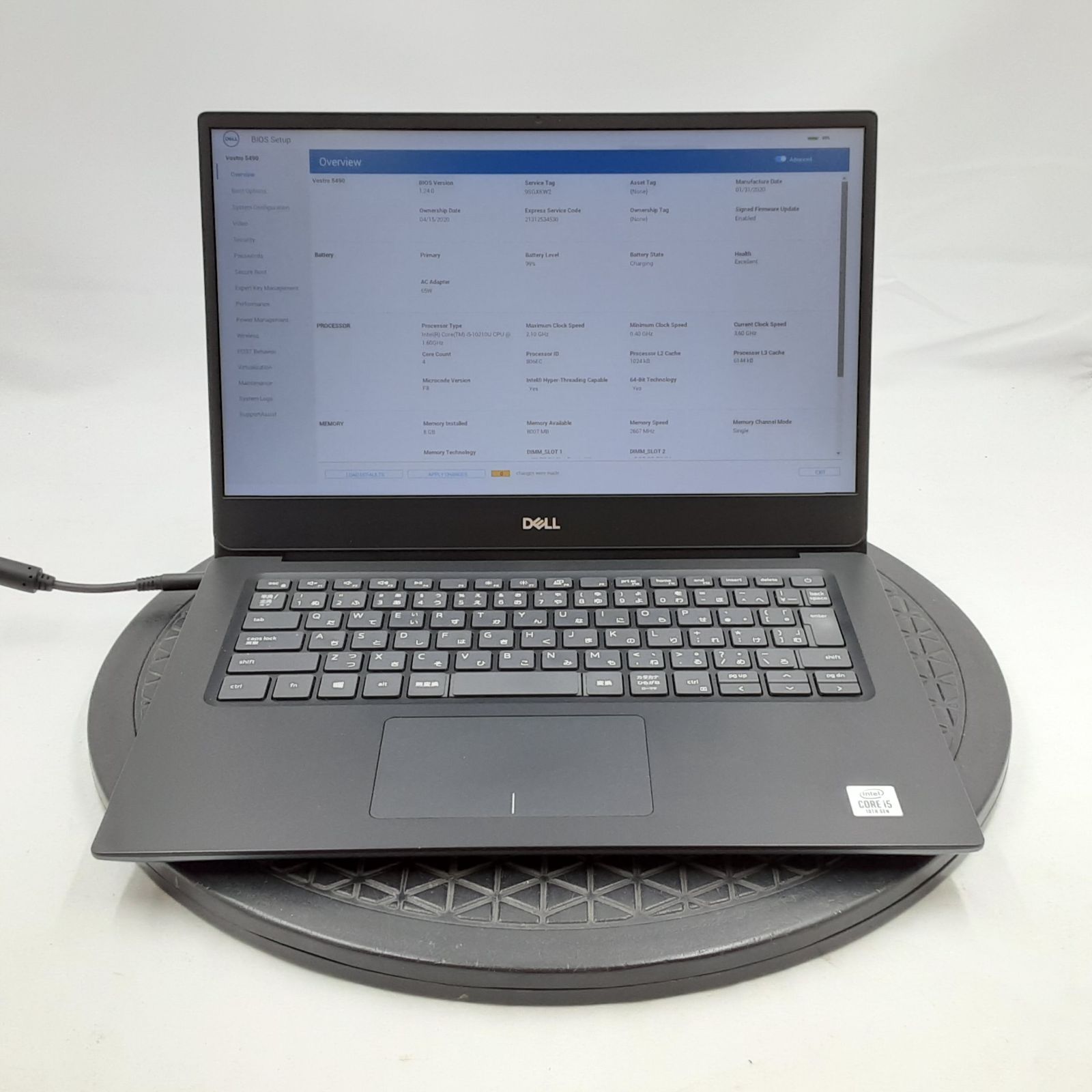 起動確認済み][ジャンク]DELL Vostro14 ノートパソコン 起動確認済み